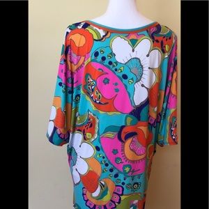 Trina Turks Swim Cover-up Tunic